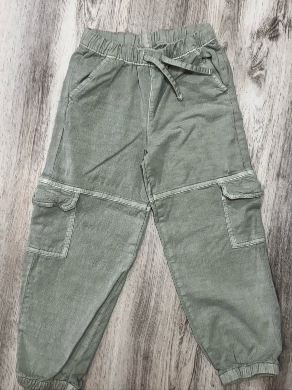 Cat & Jack Olive Green Cargo Jogger Pants